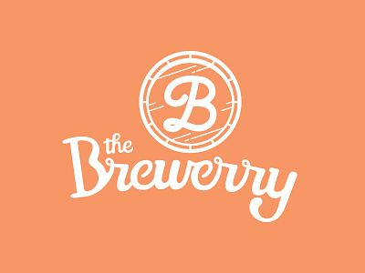 brewerry logo hand lettering lettering logo typography