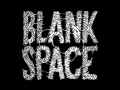 Blank Space hand lettering lettering type typography