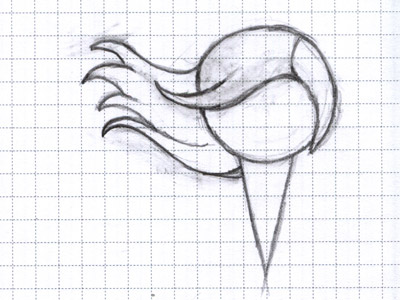 LOS UI #7 Pin character sketch