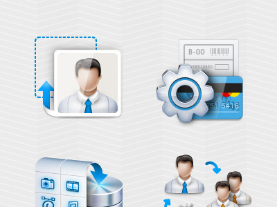 P5 Profile Icons icon payment profile ps setting upload