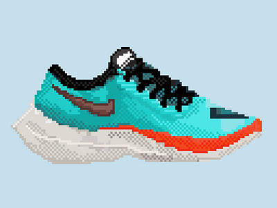 Nike Next% Ekiden 128bit bit next nike pixel pixelart running shoes