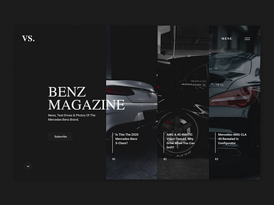 Mercedes Benz Magazine Website