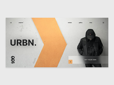 URBN. design ecommerce flat minimal shop ui urban ux web