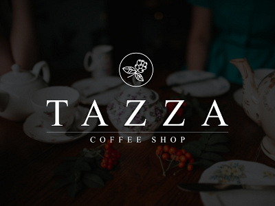 Daily Logo Challenge | #006 Tazza Coffee Shop Logo