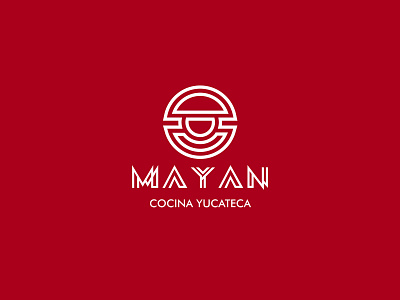 Daily Logo Challenge | #017 Geometric Logo arc challenge dailylogochallange day day 17 delta design geometric logo logo a day mayan red restaurant