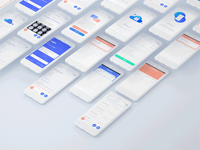 MedClipper animation behance motion ui