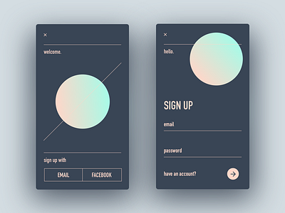 #001.Sign Up daily signup ui ux