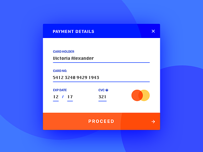 #002.Credit Card Checkout card challenge credit daily pay ui