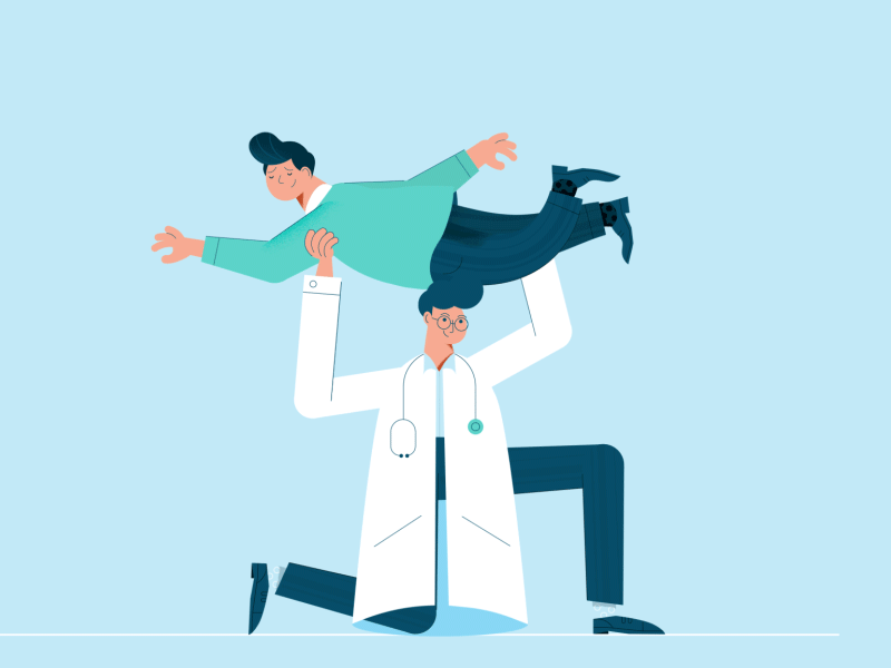 Power to the patient 2 by Piotrul on Dribbble