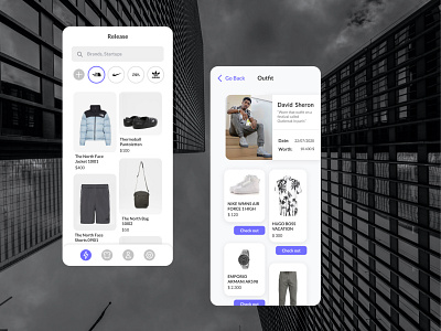 Fashion App app appdesign branding concept design explore fashion figma ideas iphone mobile new york outfits products selling shop shopping trending uidesign uxdesign