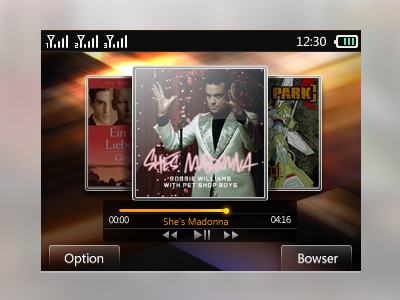 2010design gui icon interface musicplayer ui