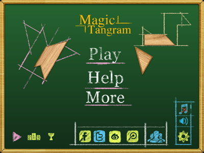 Magic Tangram app game ipad game magic