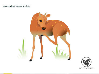 Illustrations adobe illustrator art beautiful deer beautiful illustration commercial vector art deer deer vector illustration vector art