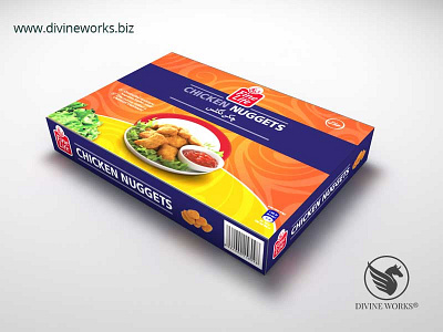 Packaging Design box packaging cardboard packaging food packaging nuggets packaging packaging box packaging design