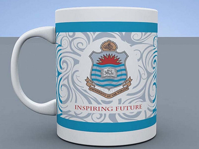Mug Design flat background mug mug design