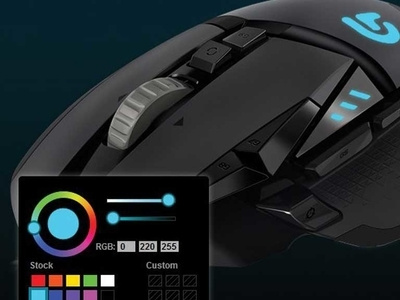 Logitech G502 Spectrum adobe illustrator design illustration