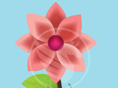 Download Free Adobe Illustrator Flower Vector Illustration