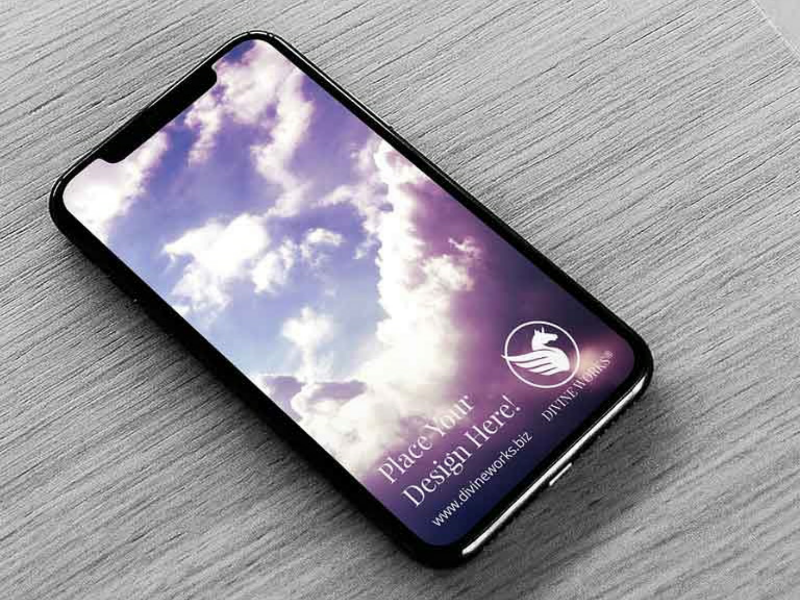 Free iPhone X Mockup by Divine Works on Dribbble