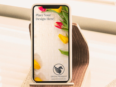 Free Docked iPhone XS Mockup mockup template mockup psd mockup design free mockups adobe photoshop iphone mockup docked iphone xs mockup mockup presentation free psd