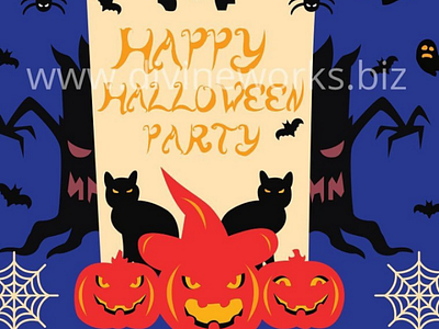 Free Scary Adobe Illustrator Halloween Party Vector illustration graphic design halloween vector vector illustration