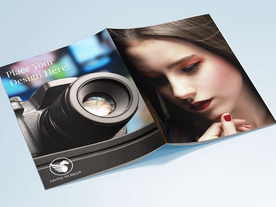 Free Brochure Cover Mockup Mockup adobe photoshop graphic design mockup psd