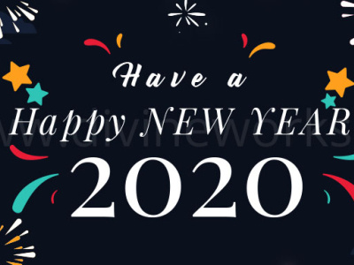 New Year Vector Art adobe illustrator illustration new year illustration new year vector new year vector art new year vector design new year vector illustration vector graphic vector illustration