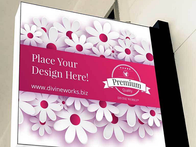 Free Wall Hanging Sign Board Mockup adobe photoshop graphic design mockup psd