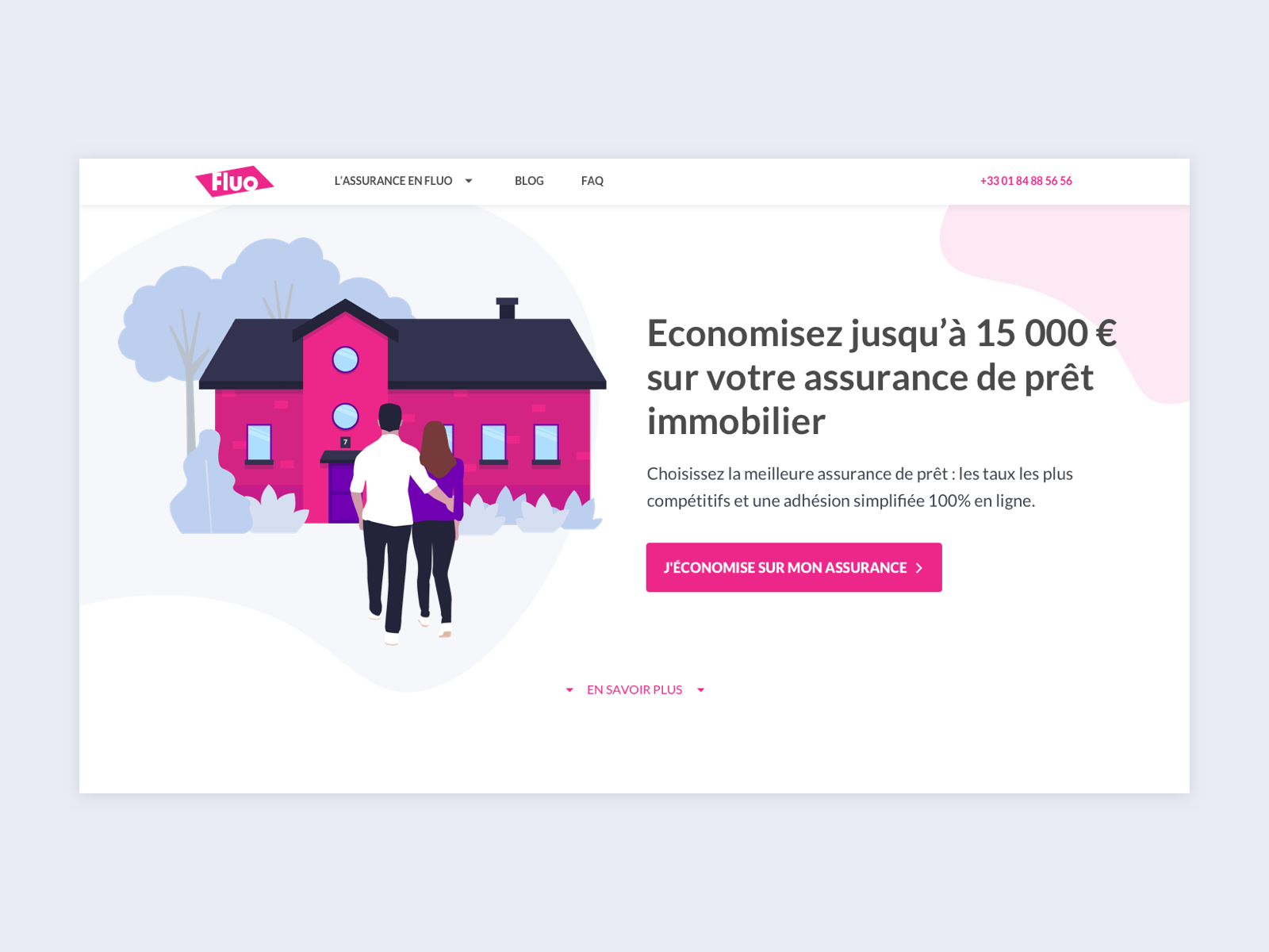 Webdesign insurance company (UX/UI & illustration) by Achille on Dribbble