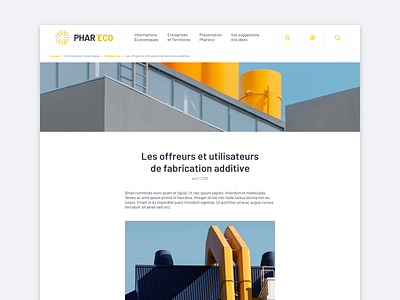 Article page - UX/UI Design article duotone flat france freelance icon lyon ui ui design ux ux design vector webdesign