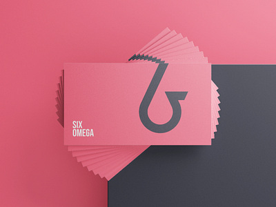 SixOmega Business Card Design brand branding business card design identity logo logocore logogram logomark logotype visual visual identity