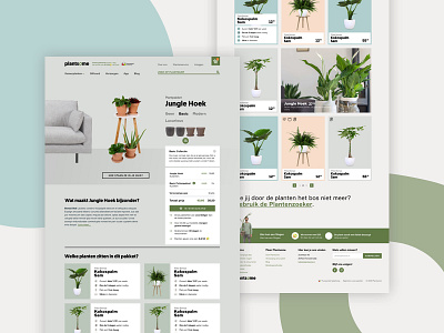 Plantsome - Houseplants Webshop branding houseplants plants sketch app ui ux web webshop