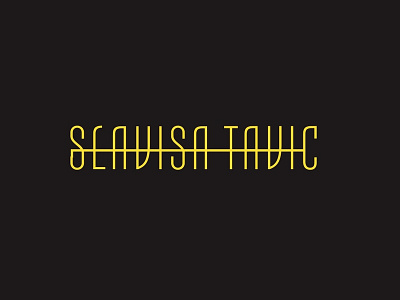 Logo Slavica Tavic company fashion logo