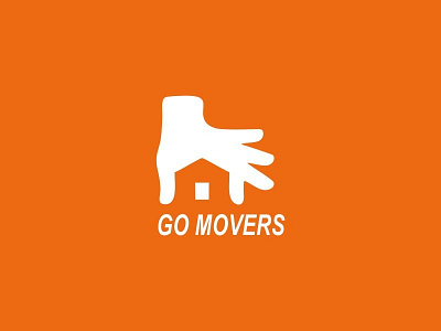 Go Movers company design logo vektor