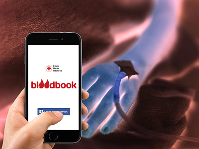 BloodBook App company design illustration logo pmi ui ui ux design ux vektor