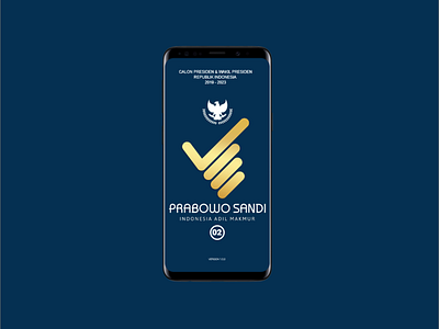 PAS App aplication design indonesia landing page prabowosandi ui ux