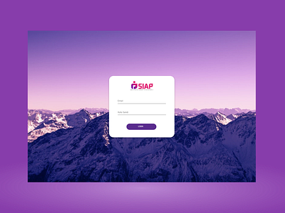 Login SIAP login ui ui ux design ui deisgn ux uxresearch