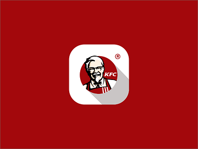 KFC Application Logo branding daily challange icon app illustration kfc logo