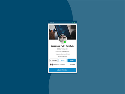 User Profile LinkedIn (Revamp) daily challange linkedin profile profile design user profile