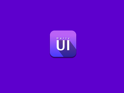 Daily Ui Logo app daily ui challange dailyui logo logo 3d ui