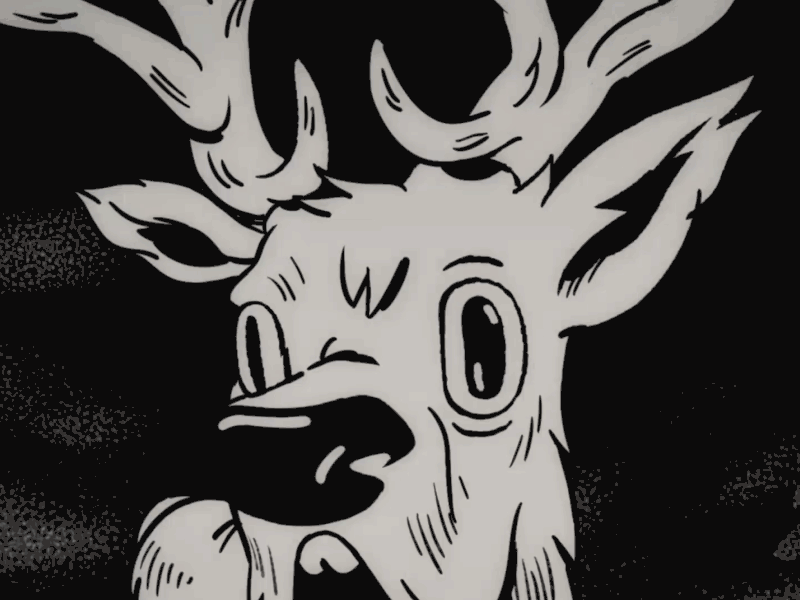 Mercedes-Benz Tongue Twisters: “Deer” by mcbess animation illustration mcbess mercedes benz motion design night view assist video