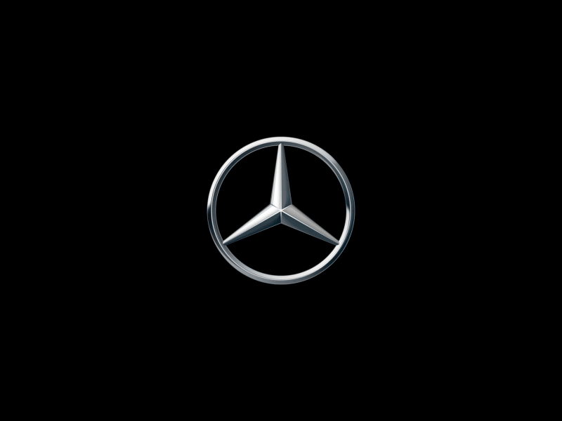 Mercedes logo, vector graphics | Stable Diffusion