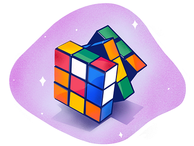 Unsaved changes changes design illustration popup procreate rubixcube save user