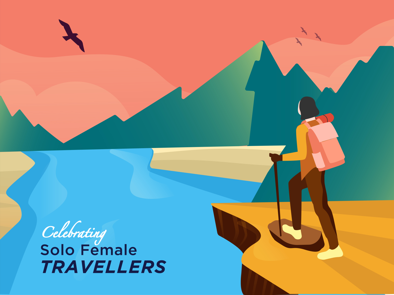 Solo Traveller By Sheetal Dwivedi On Dribbble