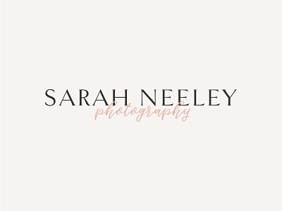 Photography Primary Logo Design brand brand design brand designer feminine graphic design logo design photography logo