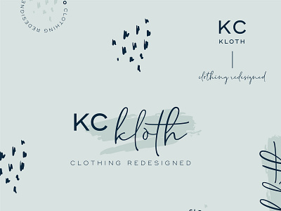 Full Branding Package for redesigned clothing co. brand brand design brand identity feminine graphic design illustration logo design submark typography