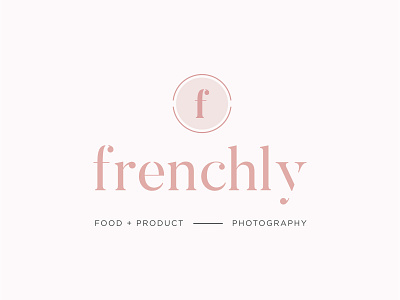 Log Design | Food + Product Photography brand brand design brand designer brand identity branding feminine graphic design logo logo design logo design concept photography logo