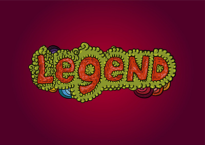 Legend branding design icon illustration lettering logo typography vector