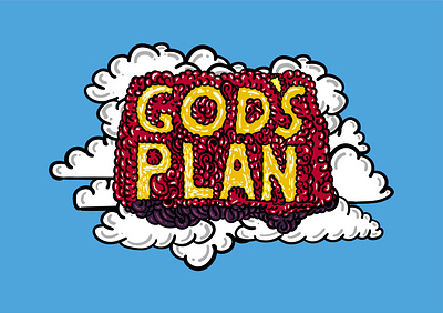 God Plan branding design icon illustration lettering logo typography vector