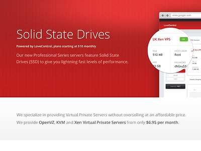SSD hosting ssd vps