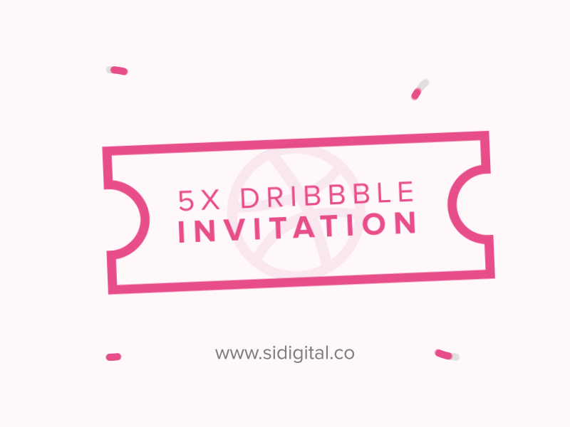5 Invites after effects animation dribbble invite motion roller